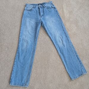 Nasty Gal Straight Leg Vintage Look Denim Jeans